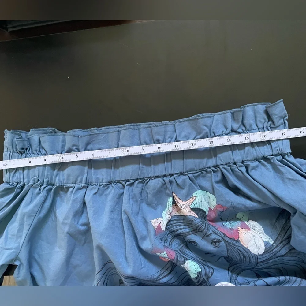 Disney Little Mermaid Off-The-Shoulder Top - Picture 9 of 10